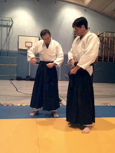 Friedhelm und Pierre in Aachen