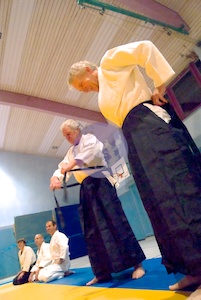 Hans und Robert mit Hakama in Aachen